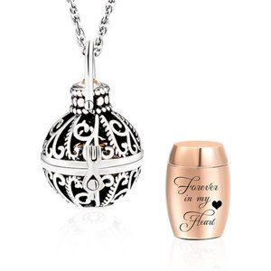 Forever in My Heart Flower Urn Necklace